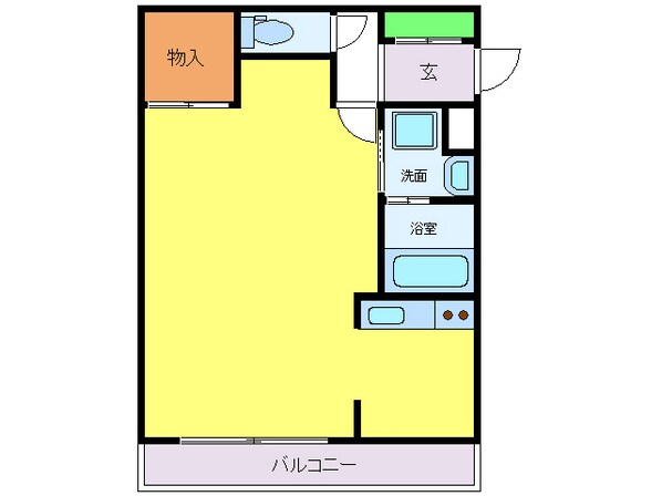 プランドール助松の物件間取画像